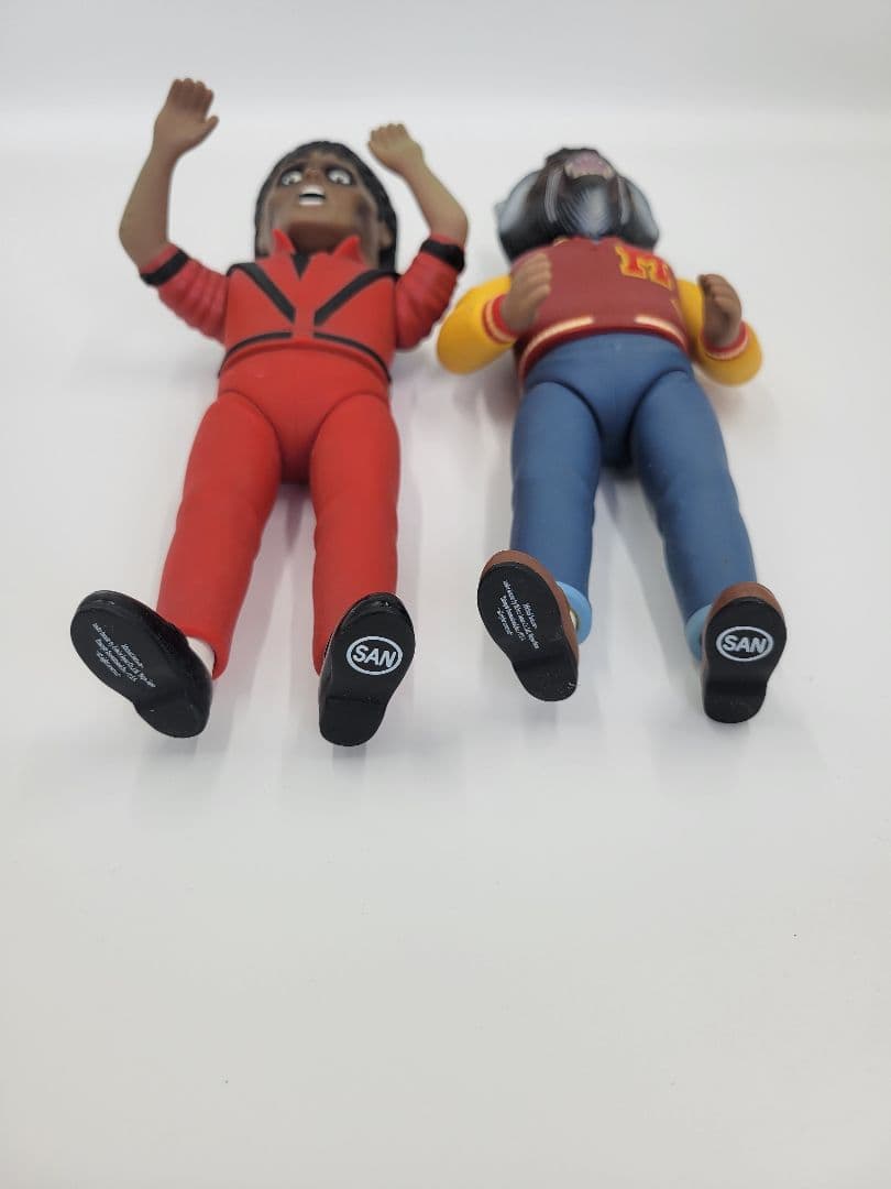 マイケル・ジャクソン　マルサン　ソフビ　スリラー　狼男　2体セット