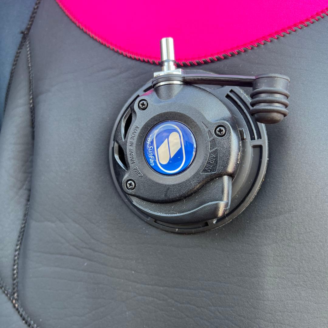 美品 タンク SUNFAN ドライスーツ　163cm 58kg ブーツ25cm