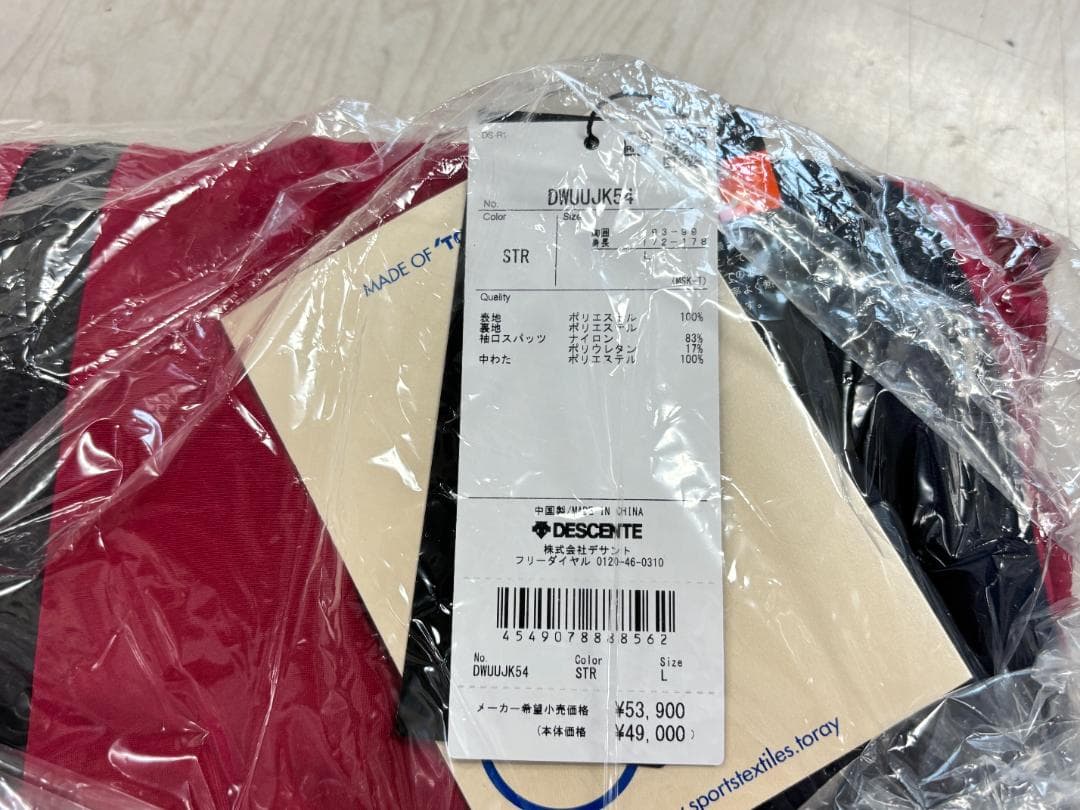 新品 DESCENTE スキーウェア上下セット 22/23モデル Lサイズ