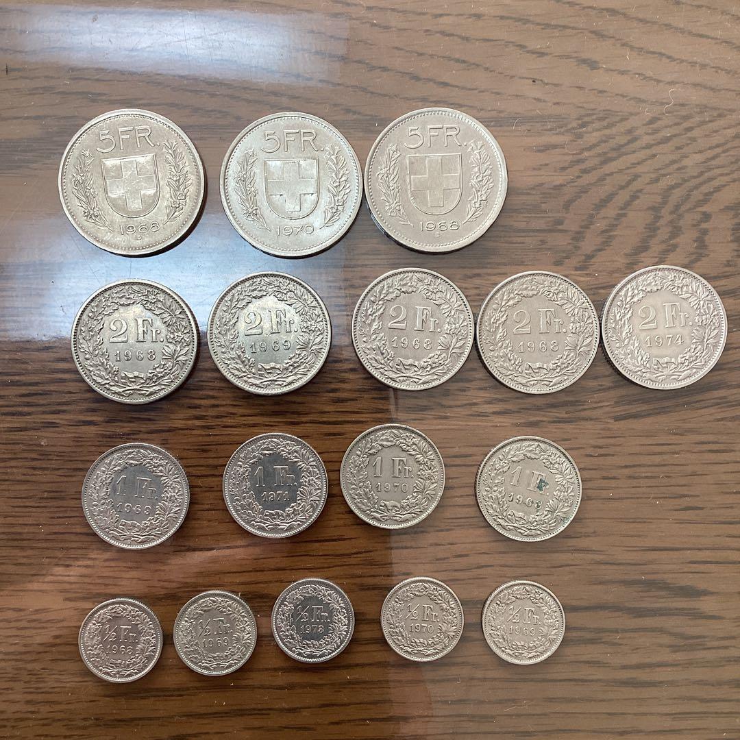 スイス　旧硬貨