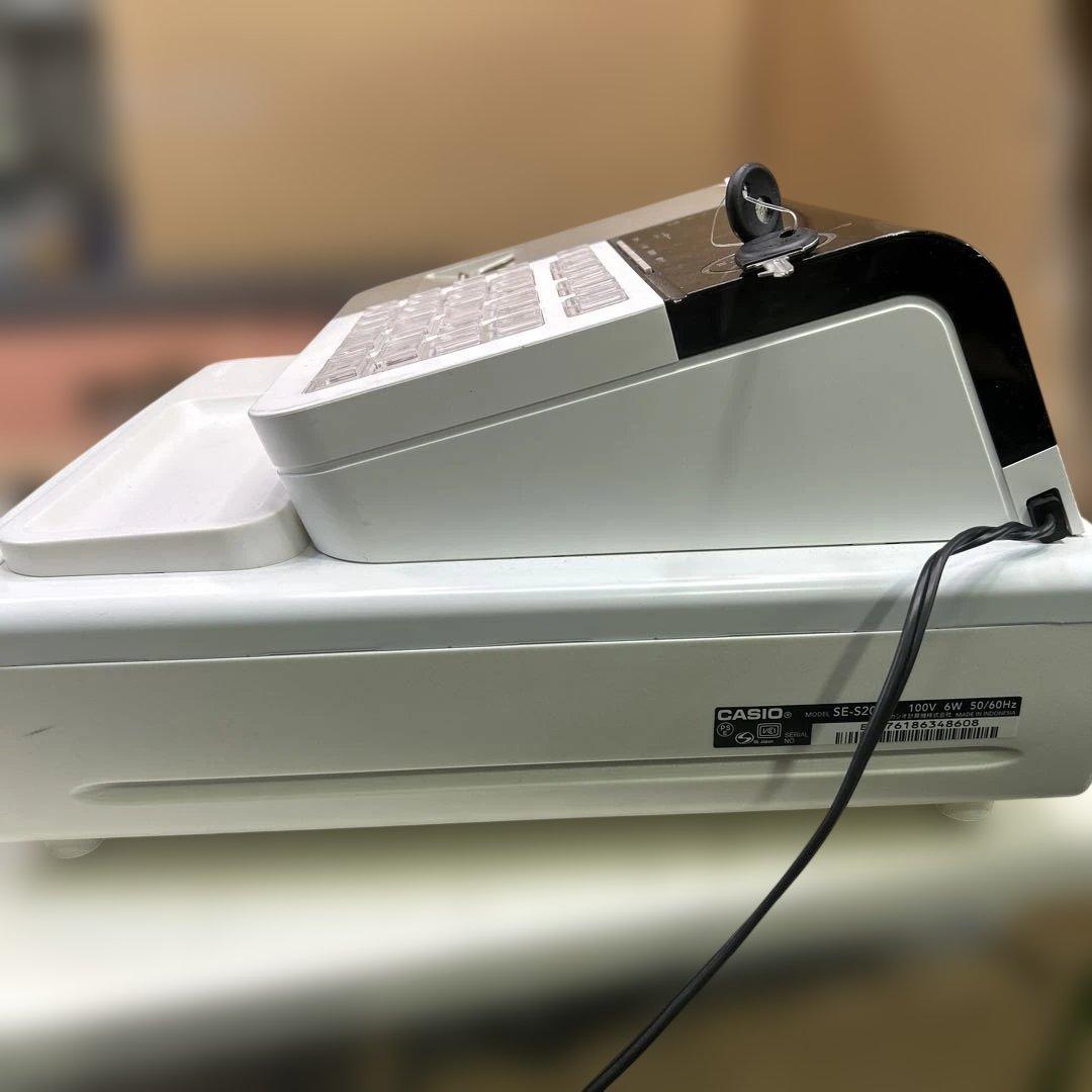6981 CASIO カシオ 電子レジスター SE-S20