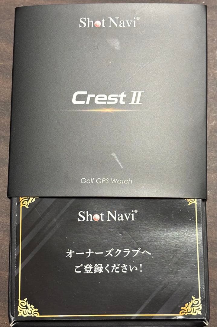 ショットナビ　クレスト2 ホワイト