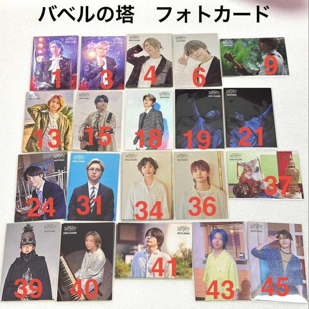 Mrs.GREEN APPLE バベルの塔　フォトカード