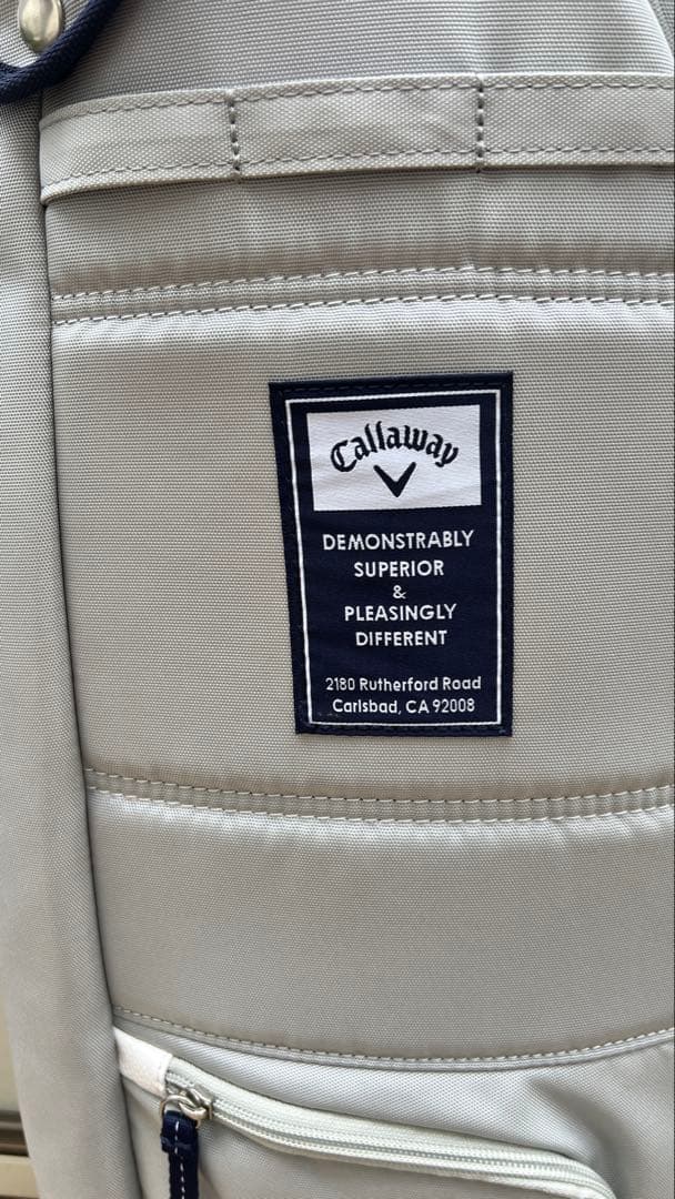 キャロウェイCallaway キャディバッグ ADVANCE 25 グレー