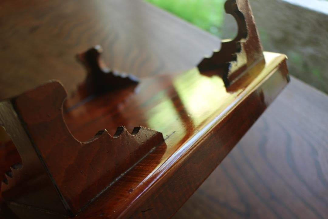 ぞのさま専用！時代拭き漆の映える脚付隅切り四方膳3点（検輪島塗春慶塗お膳お盆