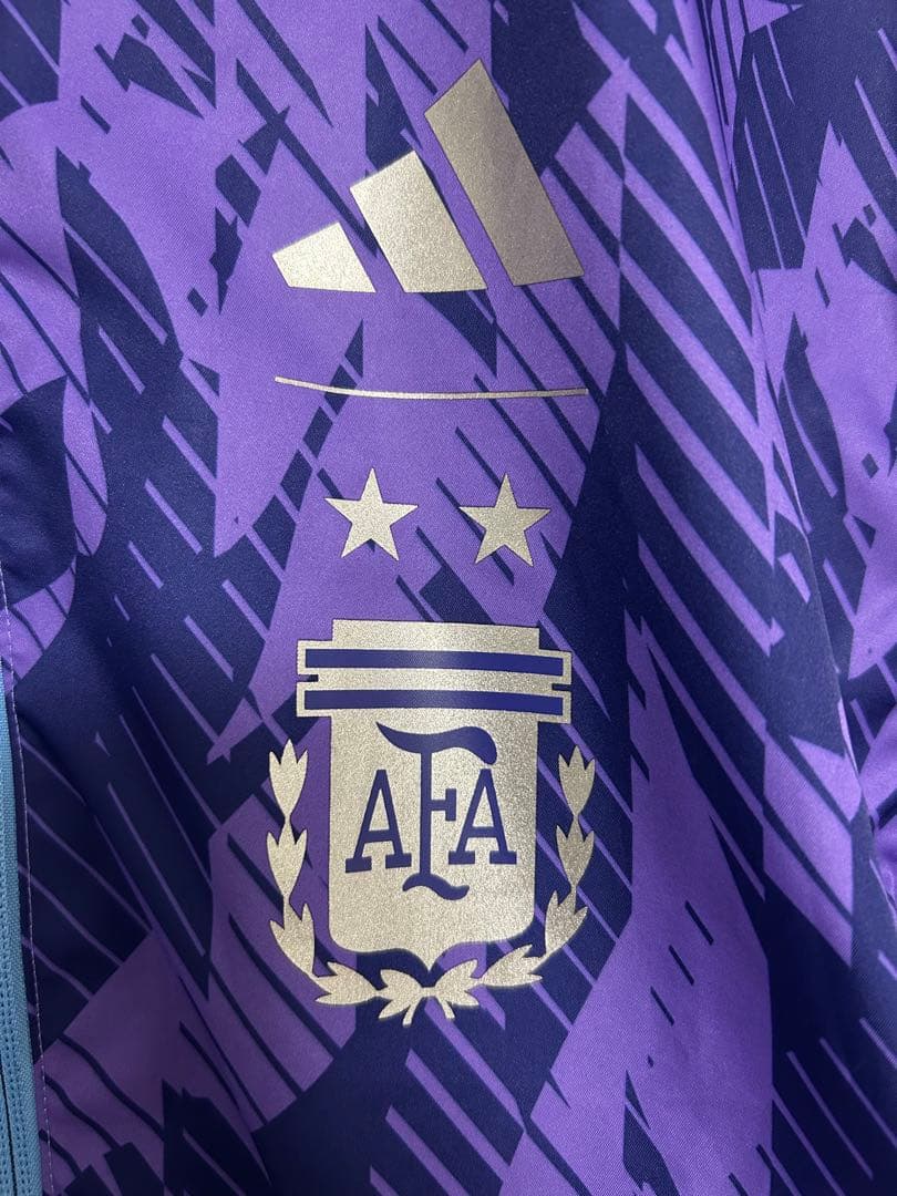 アルゼンチン代表　2022年　adidas アンセムジャケット　XLサイズ