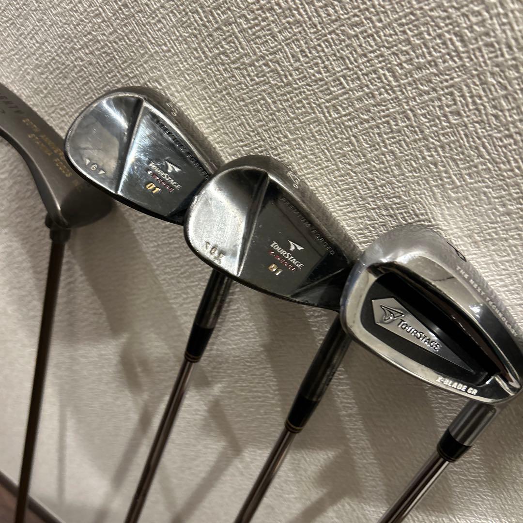 ツアーステージ　メンズS 右利き　13本　ゴルフクラブセット