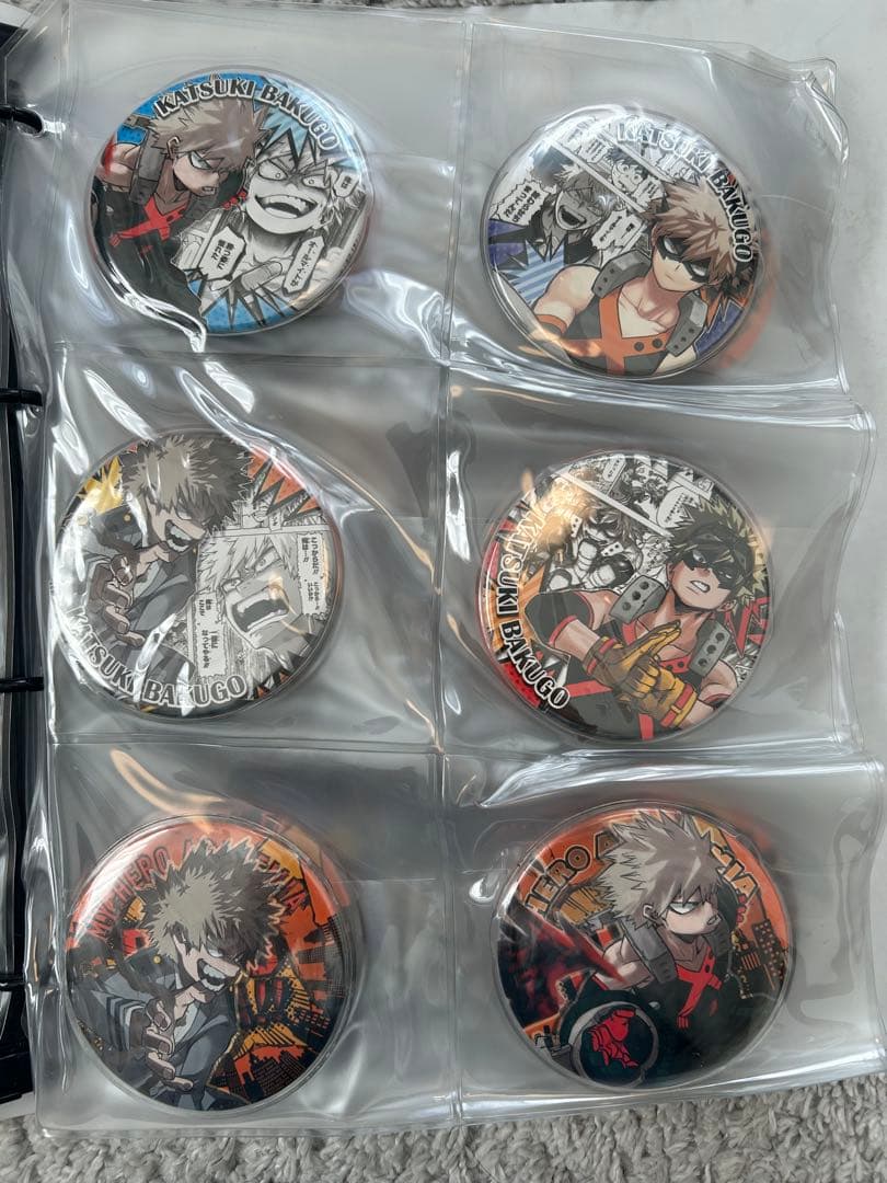 爆豪勝己、僕のヒーローアカデミア、缶バッジセット 29個
