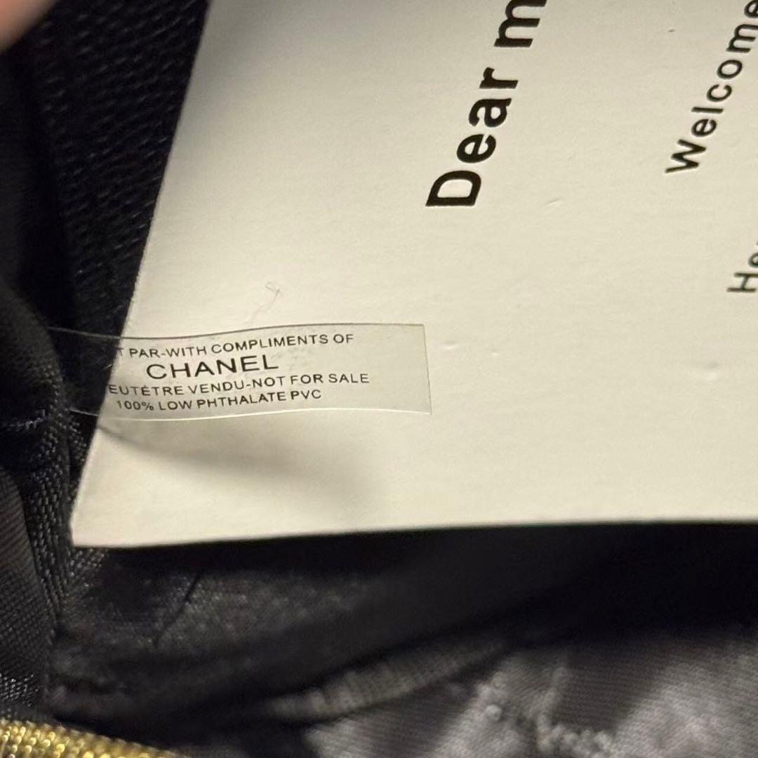 ノベルティ ブラック レザー キルティングバッグ ミニリュック