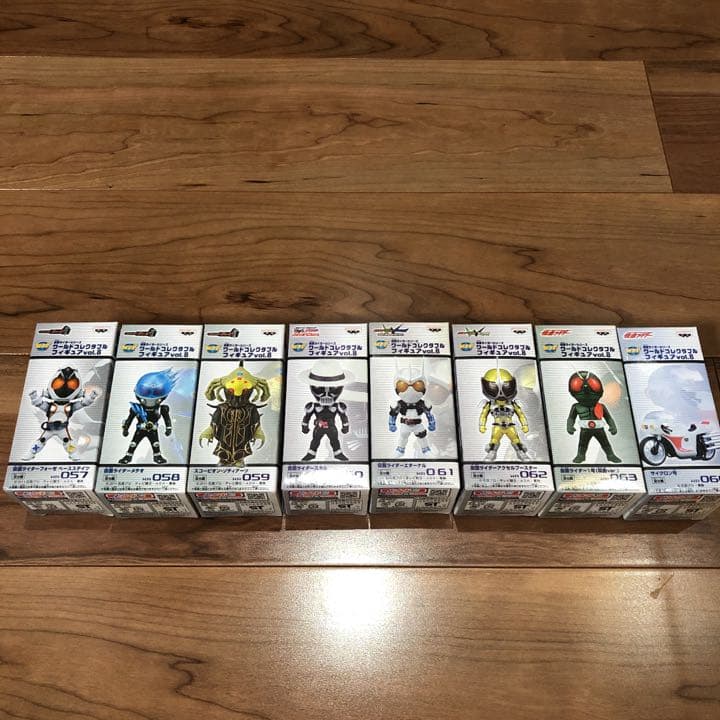 未開封❗️　仮面ライダーワールドコレクタブルフィギュア　　ワーコレvol.7〜12