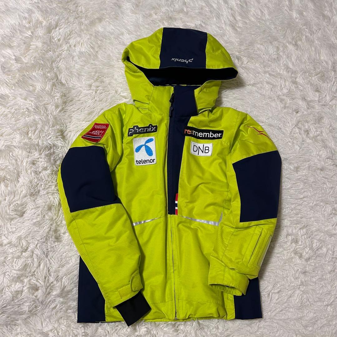 【美品】phenix フェニックス スキーウェア ノルウェー ワッペン 150