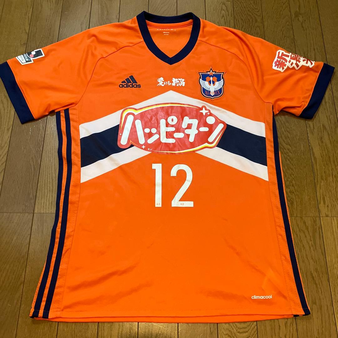 【ネックストラップ付】アルビレックス新潟 2017 ホームユニフォーム Oサイズ