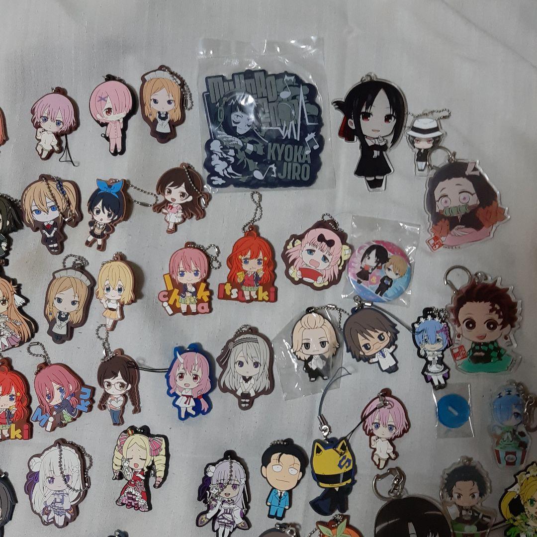 大量◆ソードアート・ゼロから始める・リゼロ・五等分の花嫁などキーホルダーまとめ売