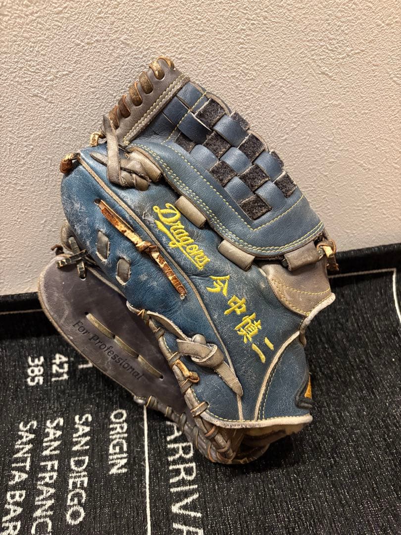 中日ドラゴンズ　今中慎二　当時物　本人グローブ