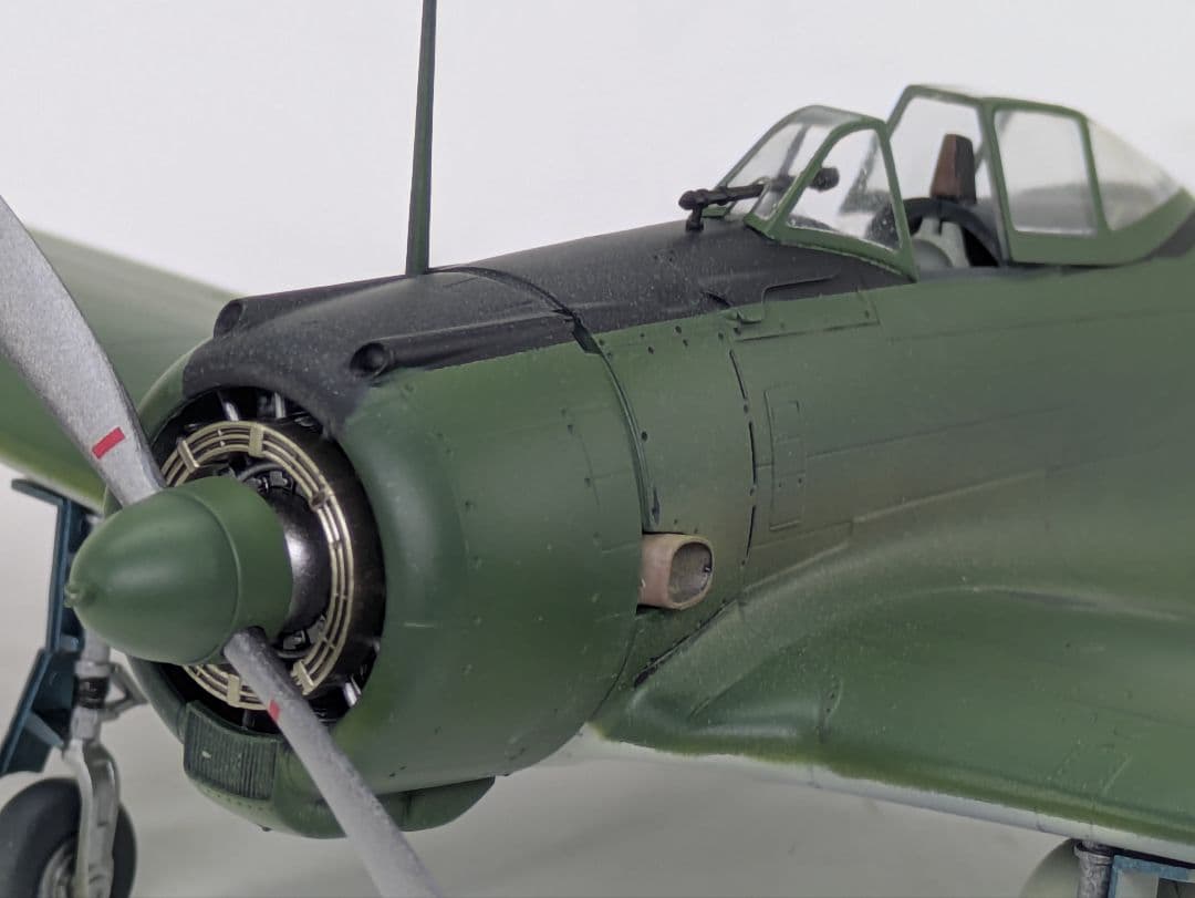 1/48 日本陸軍　キ−43 一式戦闘機　隼１型　プラモデル完成品