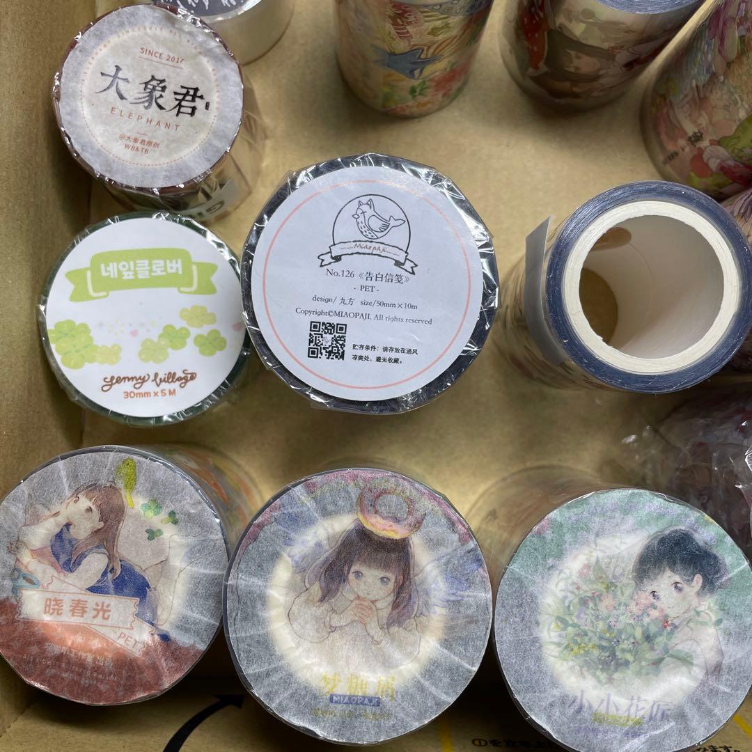 海外　人物マスキングテープ　まとめ売り（21）