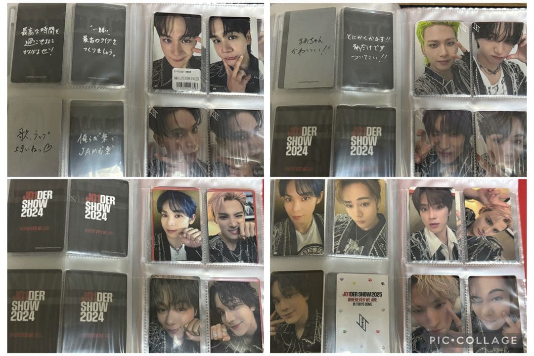 JO1 JO1DER SHOW 2024 トレカバインダー　トレカ付き148枚