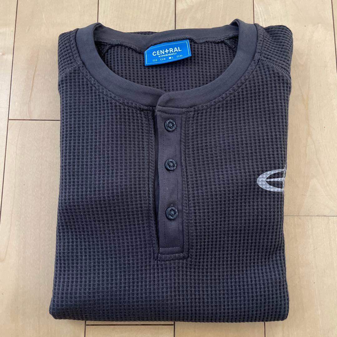 King Gnu CEN+RAL WUFFLE L/S TEE [チャコール]