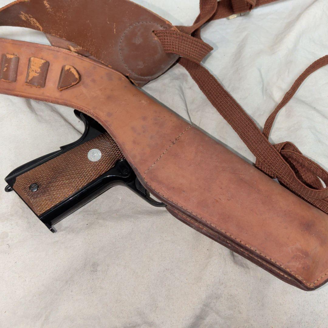 Bianchi X15 ビアンキ　米国実物　本革レザーショルダーホルスター