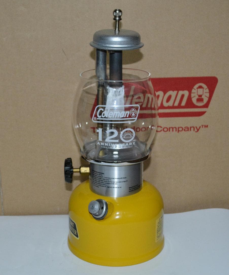 グローブ交換‼️ コールマン シーズンズランタン2007