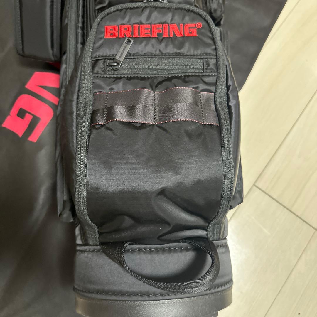 y*h様 BRIEFING ブリーフィング キャディバッグ CR-6 黒色ブラッ