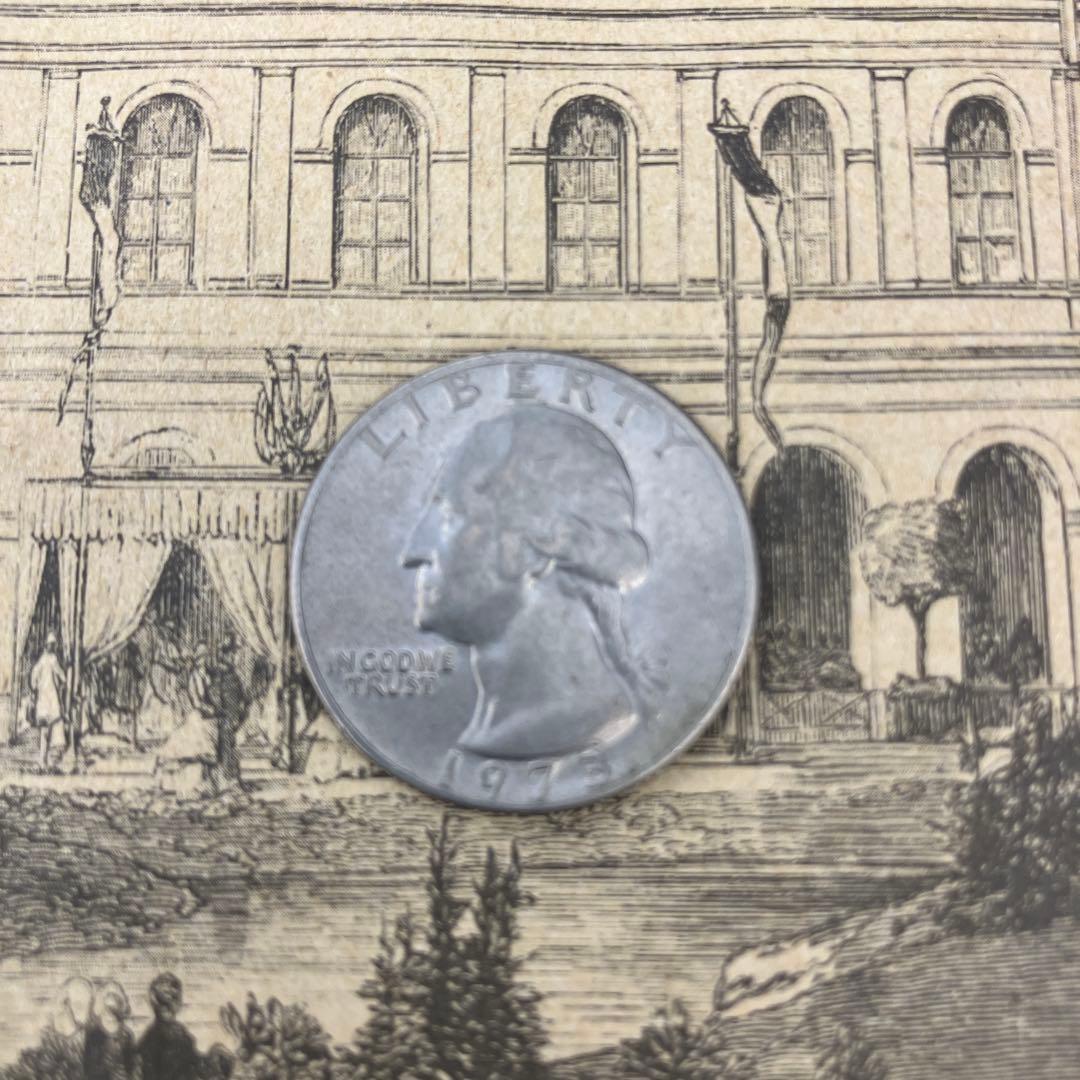 1970年代 1960年代アメリカ クォータードル 4枚セット