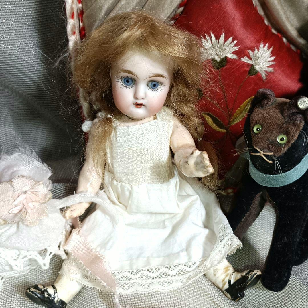 K7⭐アンティークドール　ビスクドール　ケストナー　171　ミニョネット ⭐