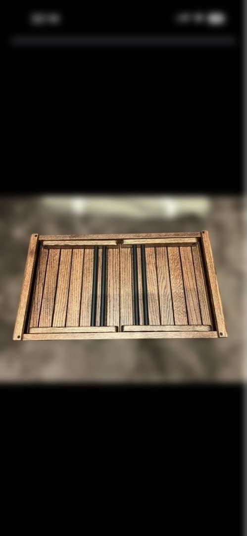 ツリープレート、プレートケースセットOne4別注ハレテーブル　ブラックデザイン