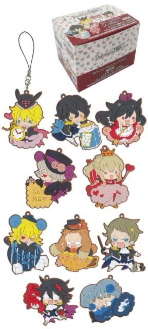 パンドラハーツ　ラバーストラップ　全10種コンプリートセット