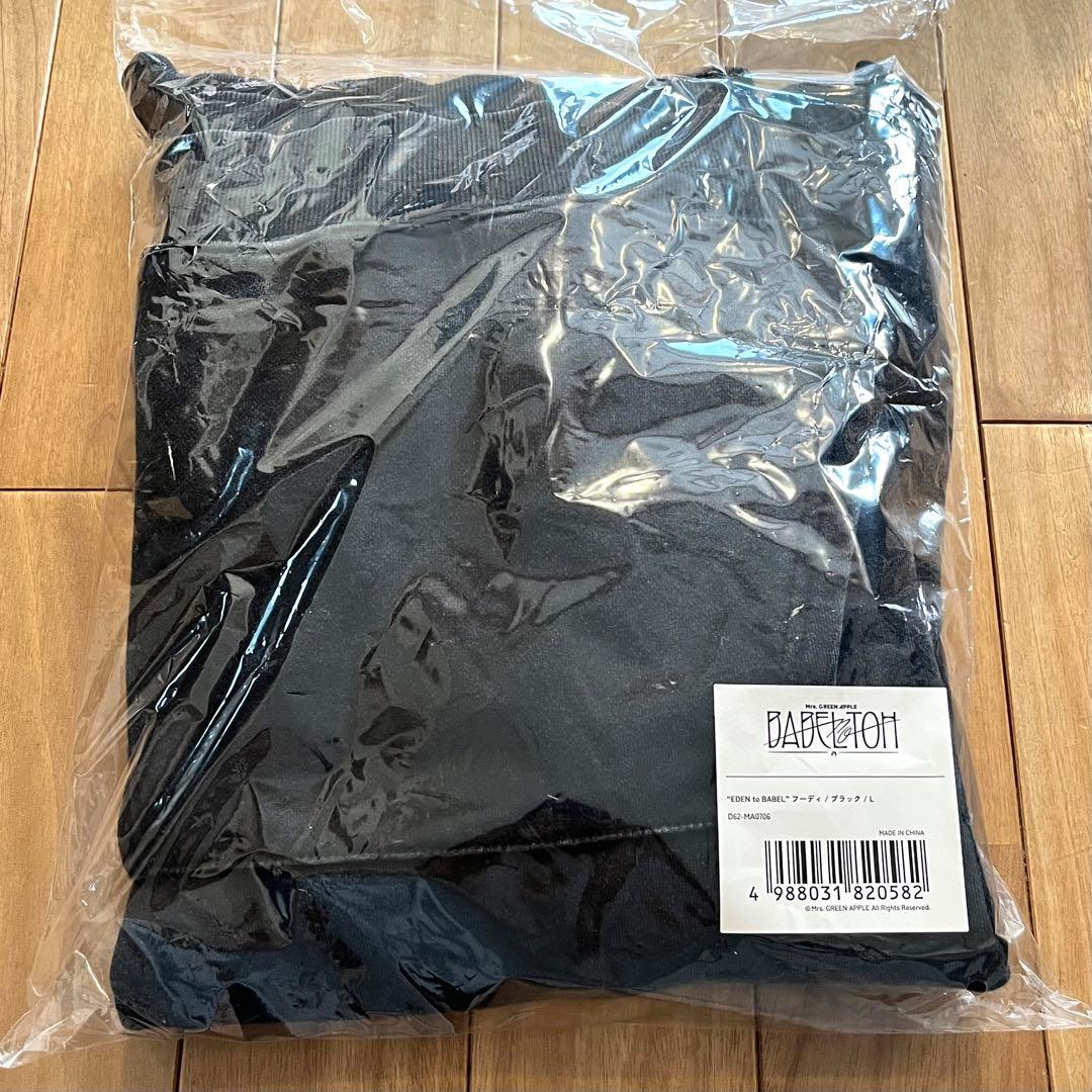 Mrs. GREEN APPLE バベルの塔 フーディ L