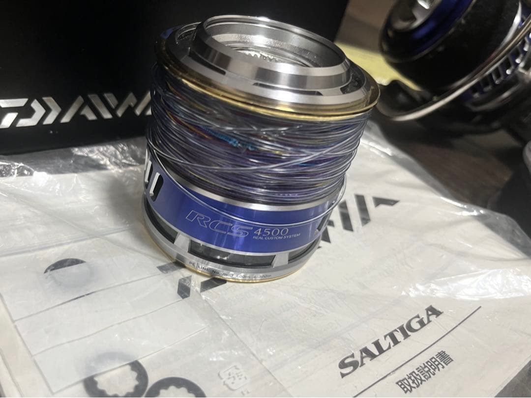 10 DAIWA SALTIGA 4500H RCS4500替えスプール