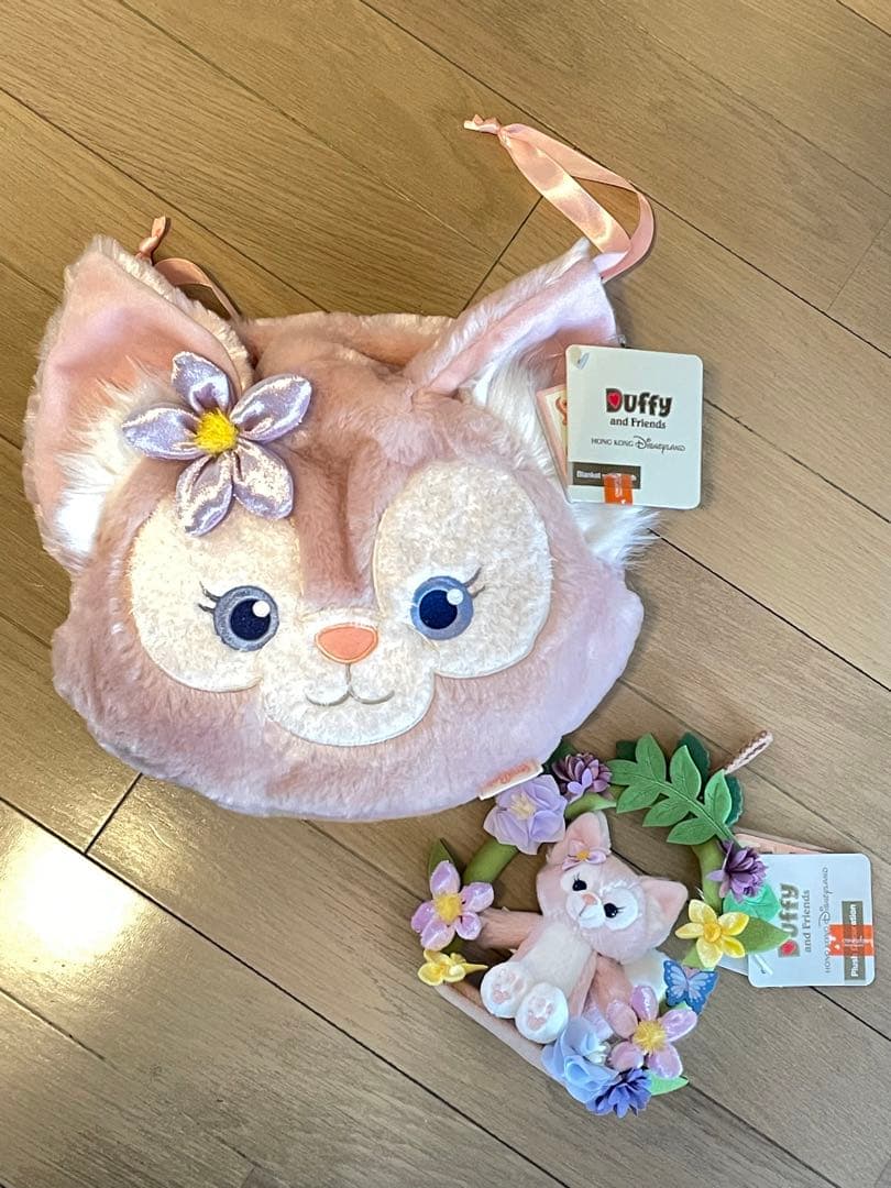香港ディズニー　リーナベル　ブランケット　リース　セット売り　ダッフィー