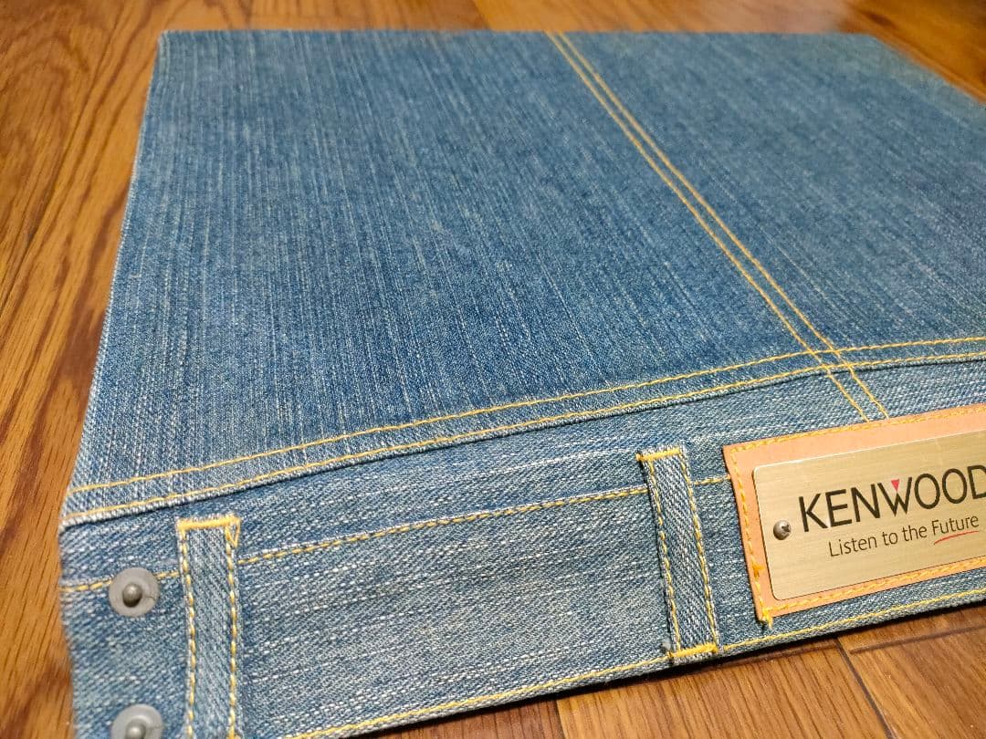 激レア！KENWOOD　デニムデザイン展示用オーディオボード　平成レトロ