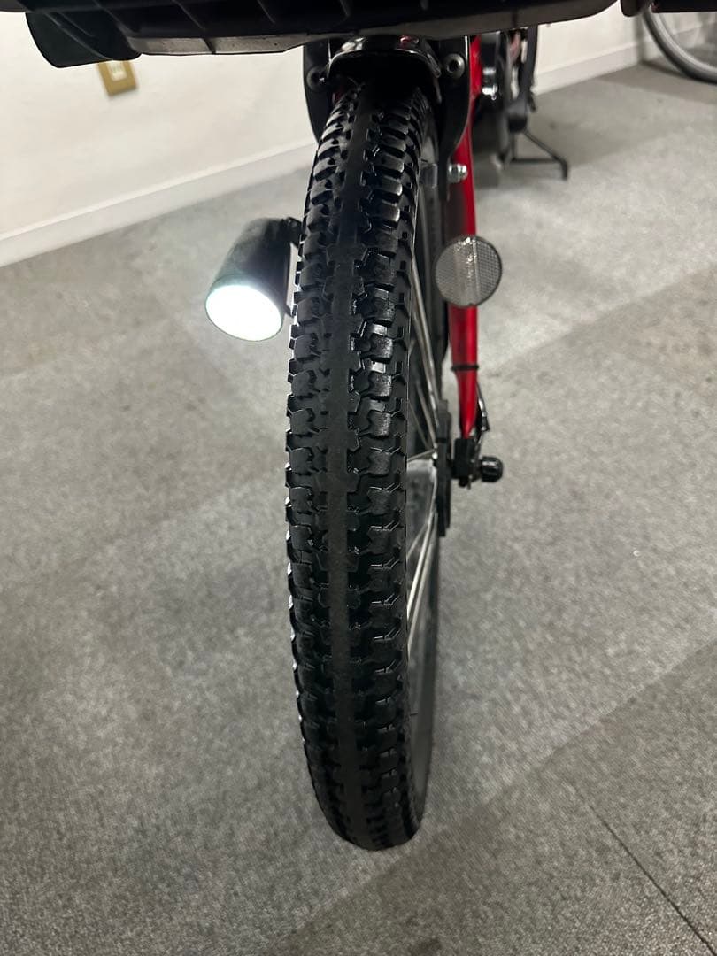 3人乗り電動自転車　ヤマハパスKISS 20インチ　子供乗せシート付き　お買い得