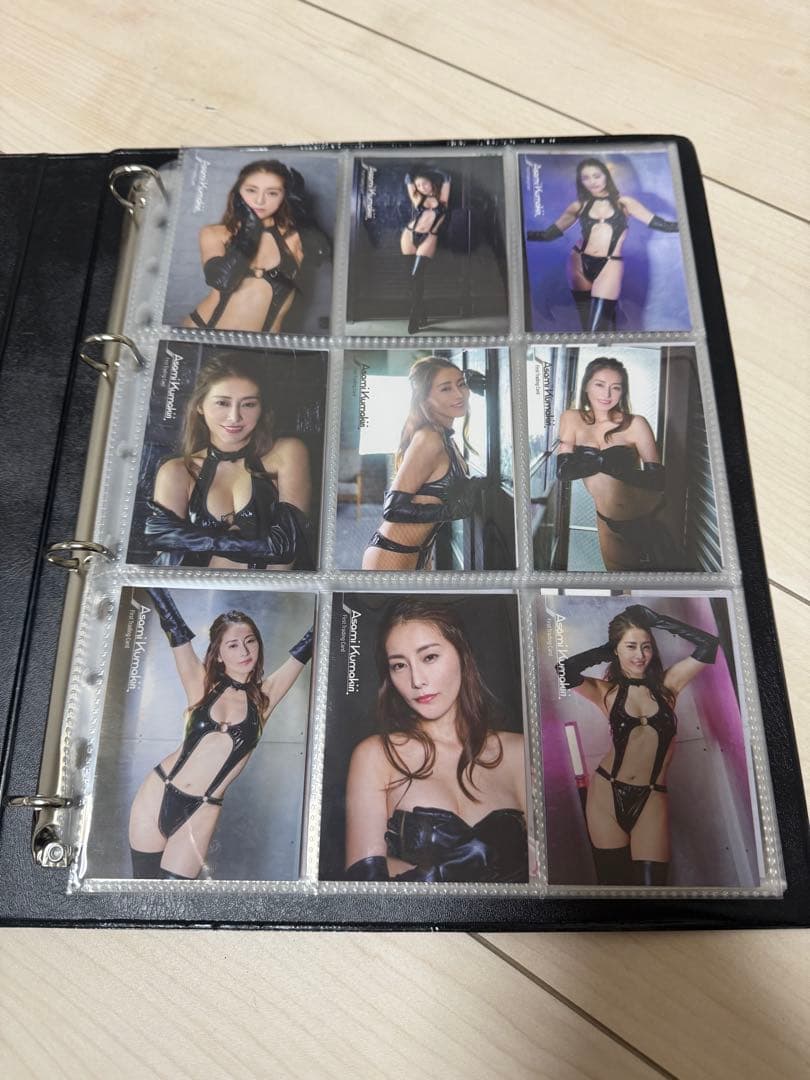 熊切あさ美　チェキ　トレカセット