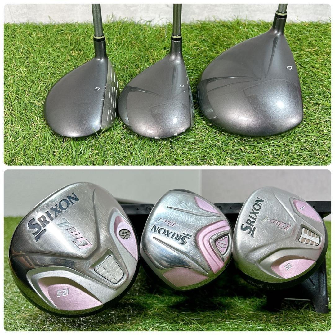 スリクソン　Gie-L ゴルフ クラブセット レディース 女性用 初心者 L