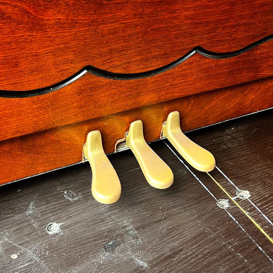 取付無料！カワイ上位モデル 猫脚アンティークアップライトピアノ 椅子付き✨