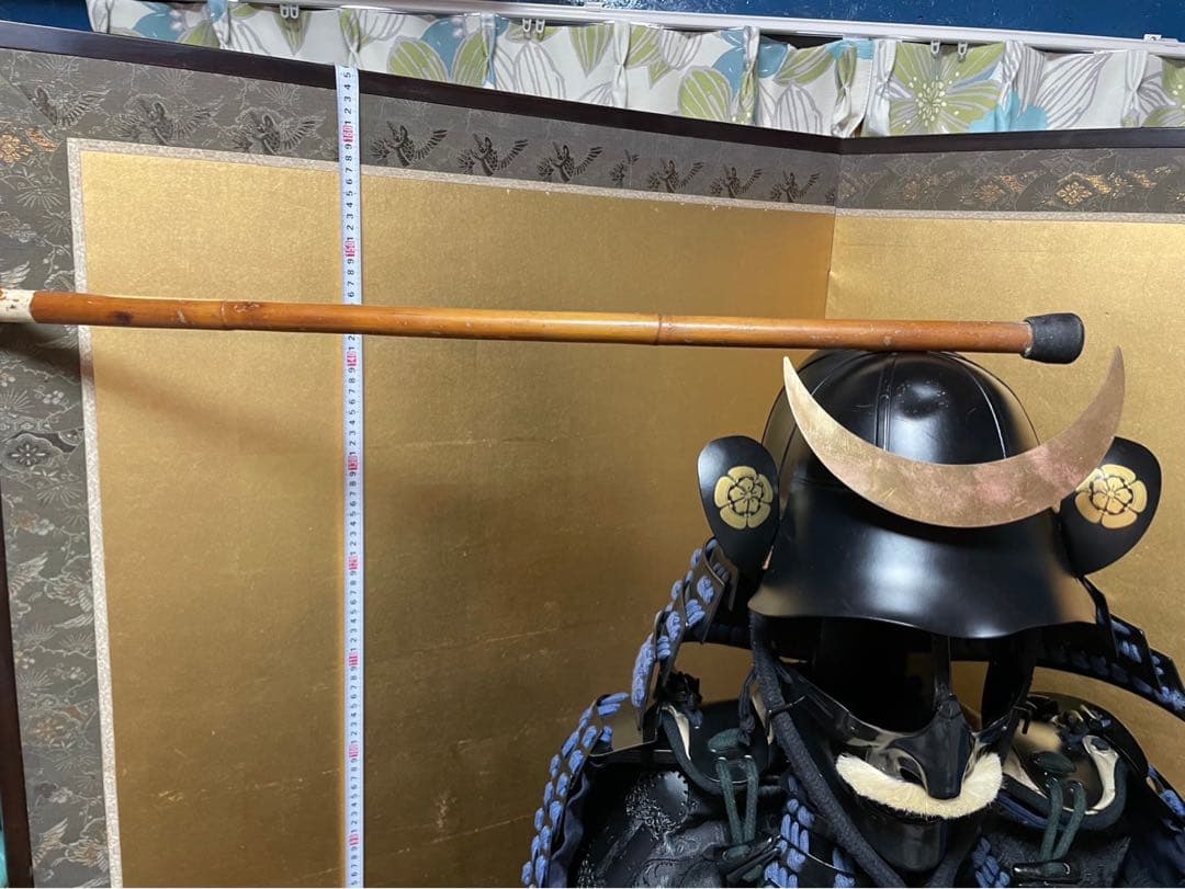 甲冑 屏風 槍 セット