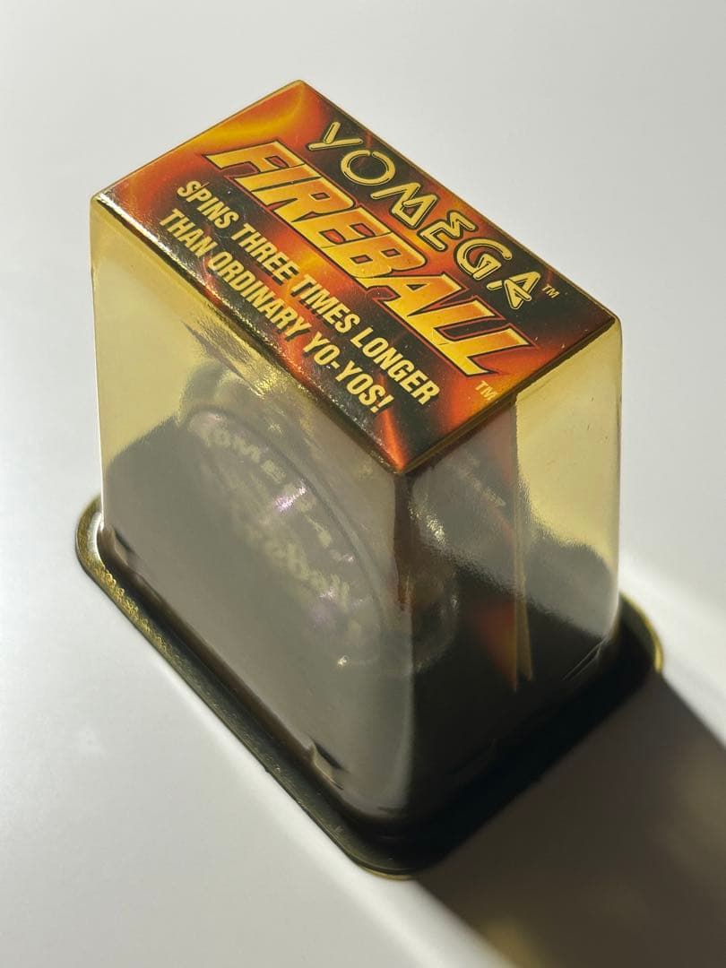 未使用品 レアカラー ファイヤーボール クリアパープル 当時品