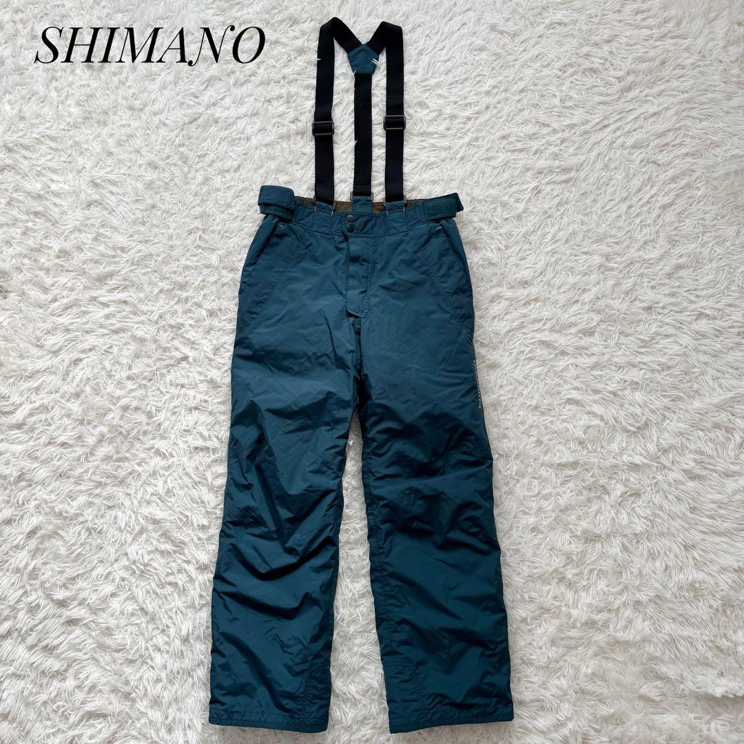 SHIMANO シマノ 防寒ズボン サロペット フィシングパンツ Lサイズ