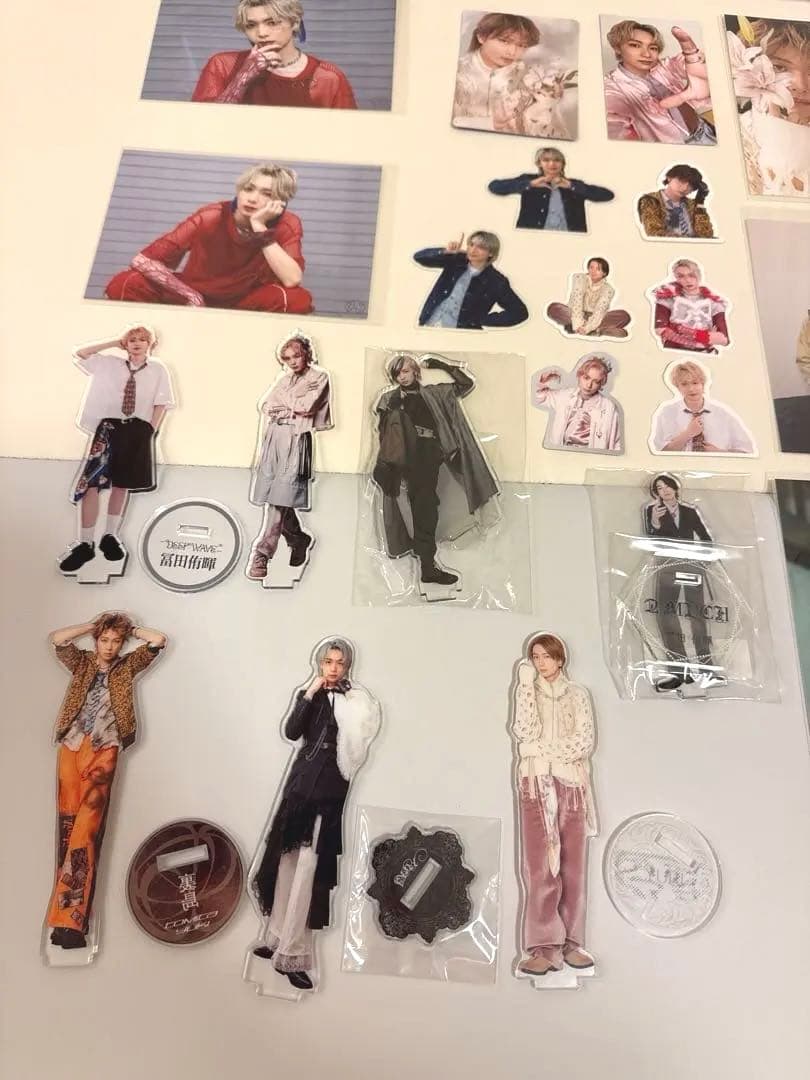 【34点セット】龍宮城　冨田侑暉　アクスタ　ステッカー　トレカ　生写真