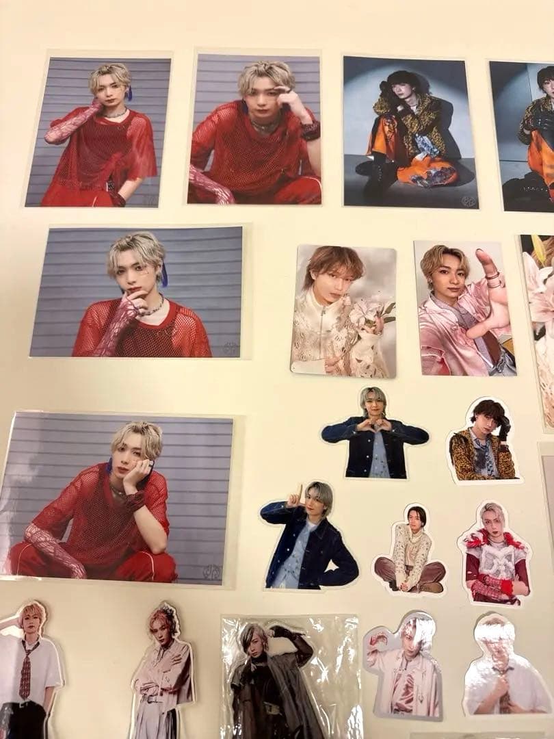 【34点セット】龍宮城　冨田侑暉　アクスタ　ステッカー　トレカ　生写真