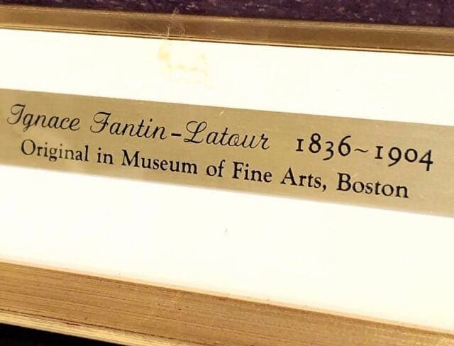 ■レプリカ■ポラロイドコレクション■ファンタン＝ラトゥール「ガラス器の中のバラ」