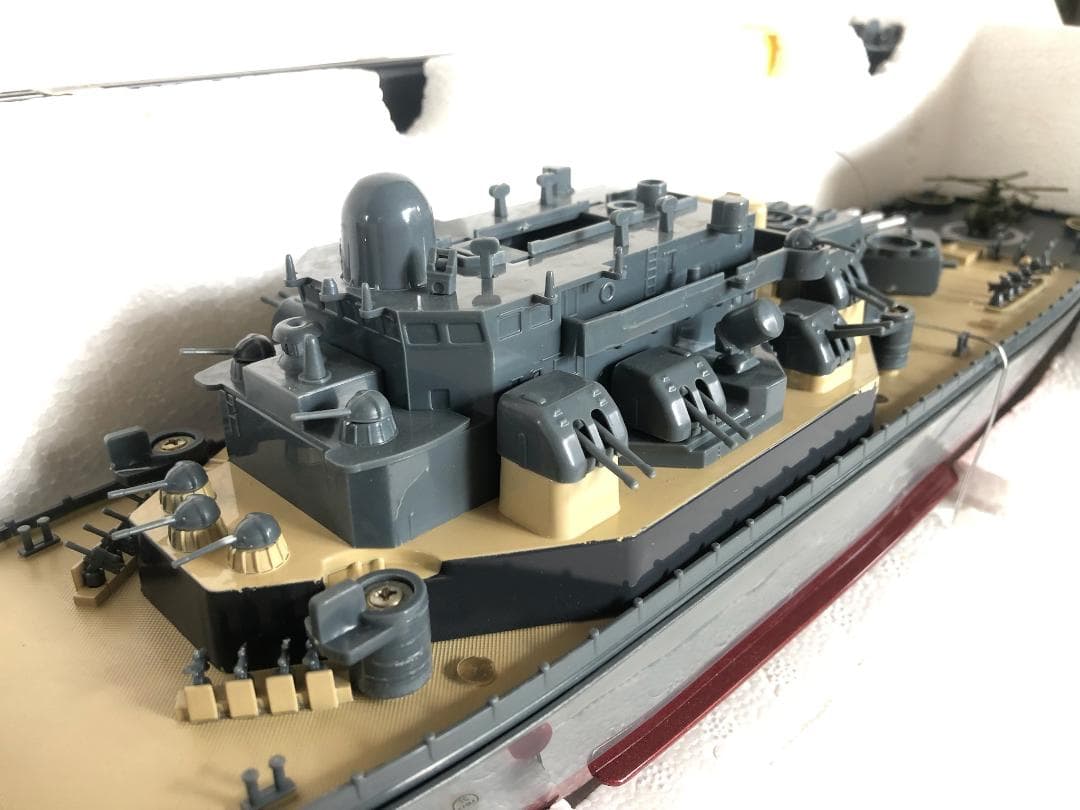 ＲＣ戦艦 - 弁慶　ラジコン　動作品　サイズ約63cm(箱) 新電池付き