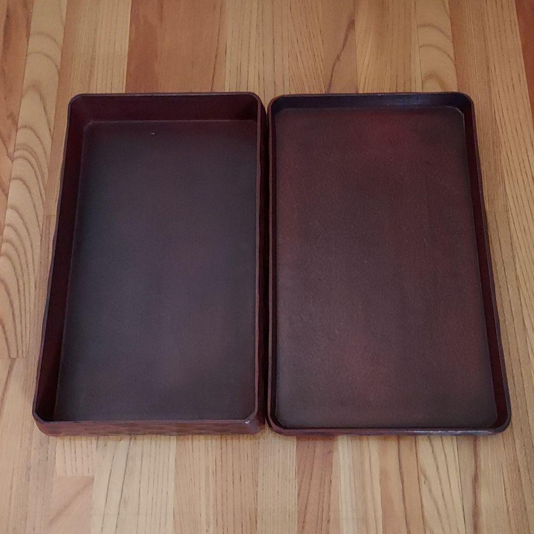 ☆昭和レトロ☆　鎌倉彫り　硯箱