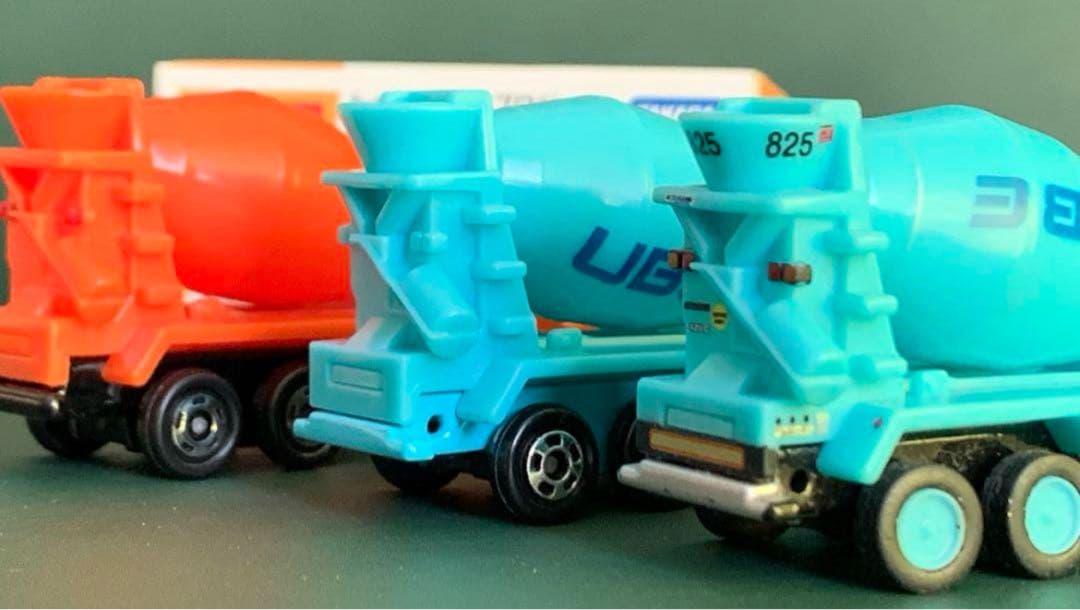 トミカ ミキサー車 3台セット
