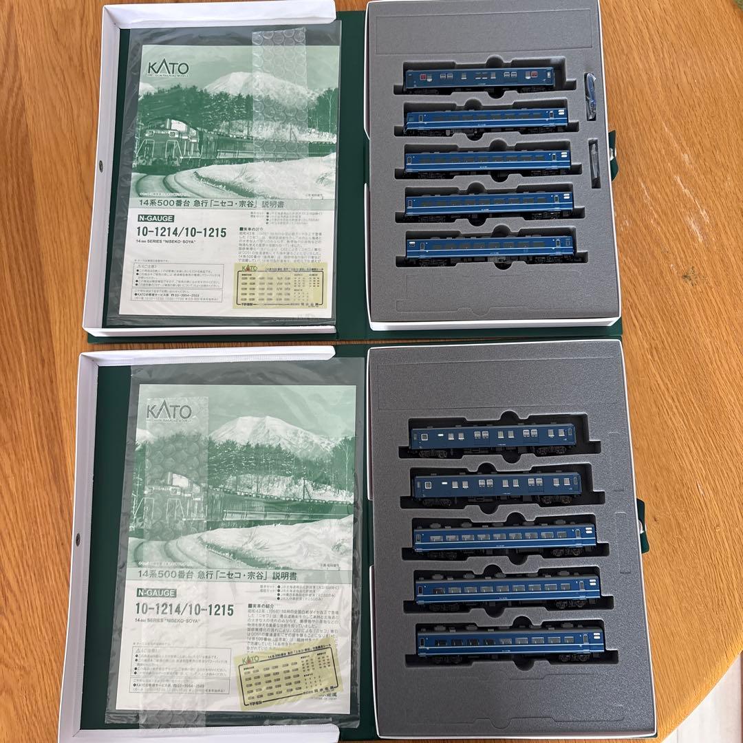 【新品】KATO 10-1214/1215 14系500番台急行ニセコ宗谷フル③