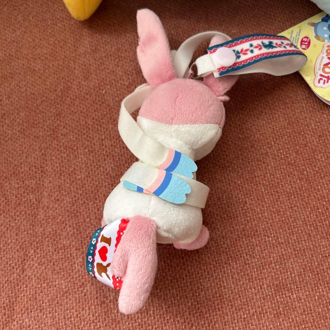 i love eievui カバンに付けられるぬいぐるみ　ニンフィア　ポッチャマ