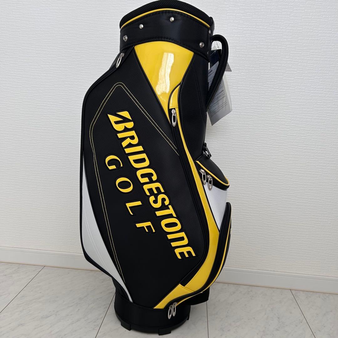 BRIDGESTONE GOLF キャディバッグ 黒/黄　CBG21Y