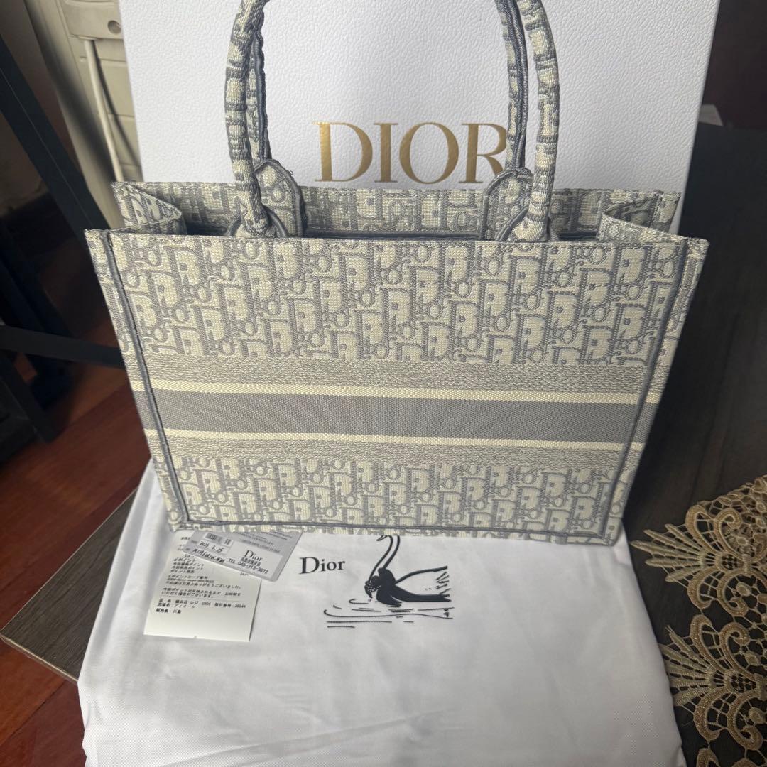 トートバッグ グレー 中型 保存袋付き